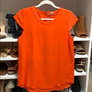 Jcrew cap sleeve top